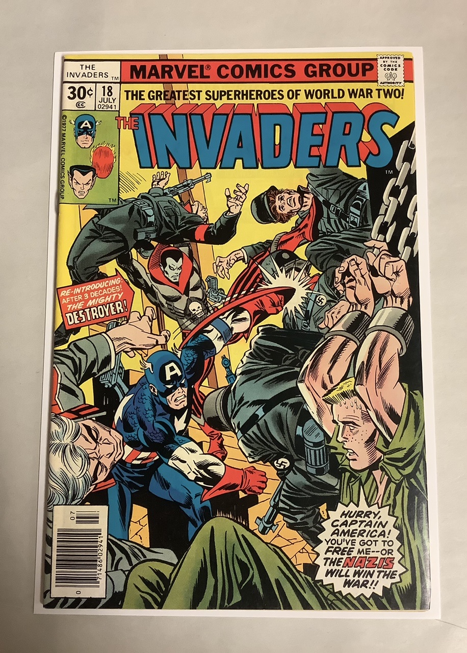 Invaders #18 VF/NM Front Cover