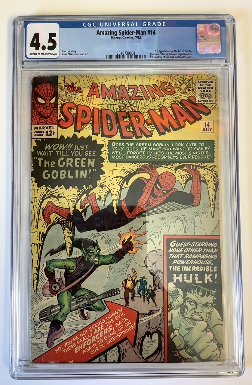 Amazing Spider-Man #14 CGC 4.5 Front Cover