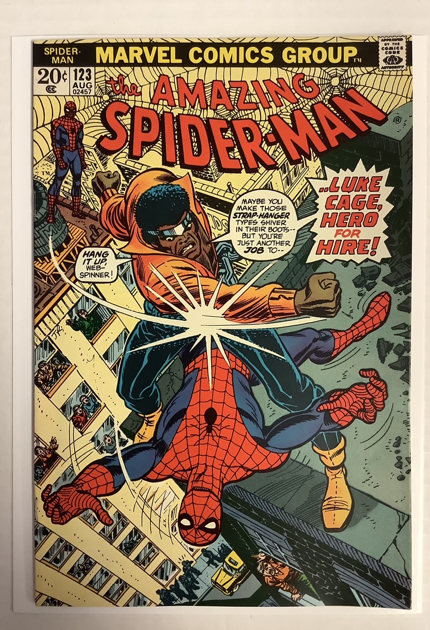 Amazing Spider-Man #123 VF/NM Front Cover
