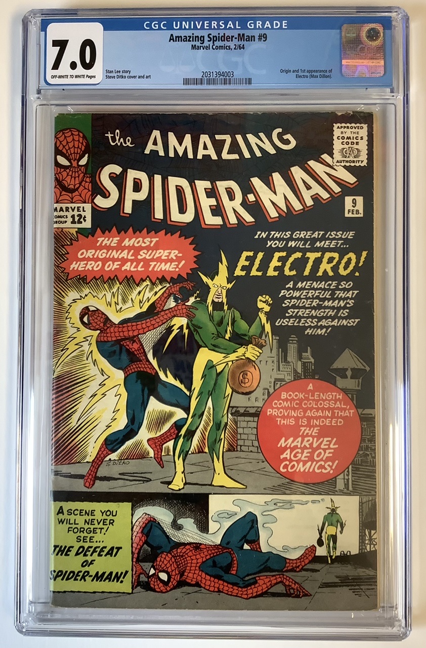 Amazing Spider-Man #9 CGC 7.0 Front Cover