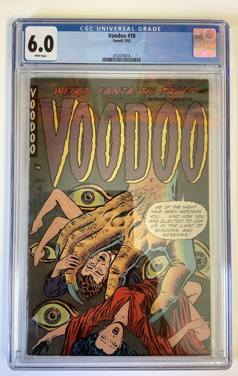 Voodoo #10 CGC 6.0 Front Cover
