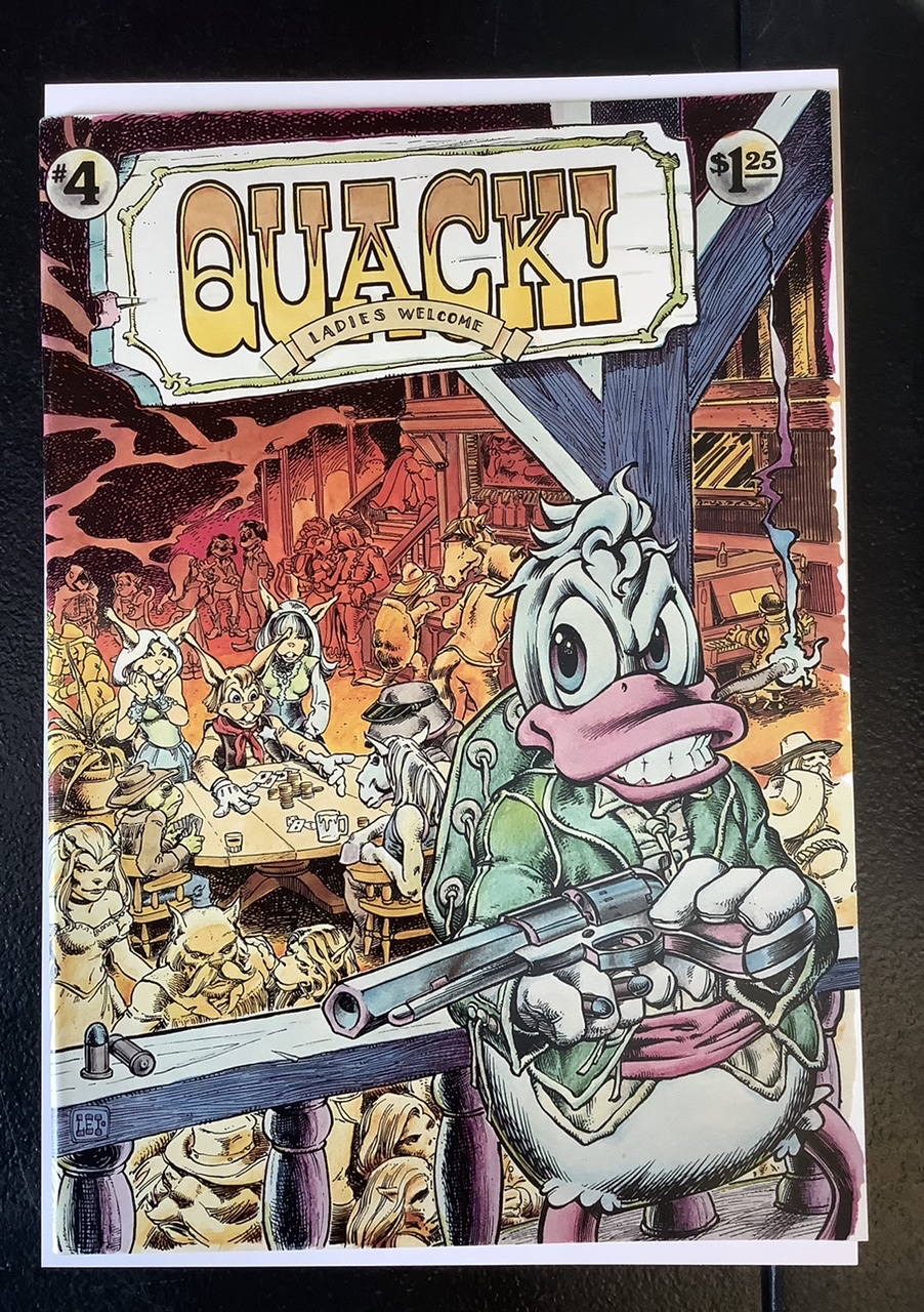 Quack! #4 NM- Front Cover