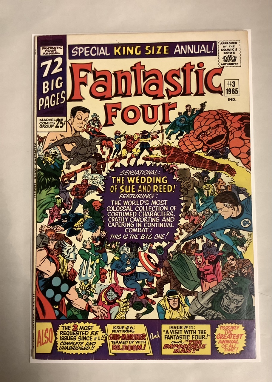 Fantastic Four Annual #3 F+ Front Cover