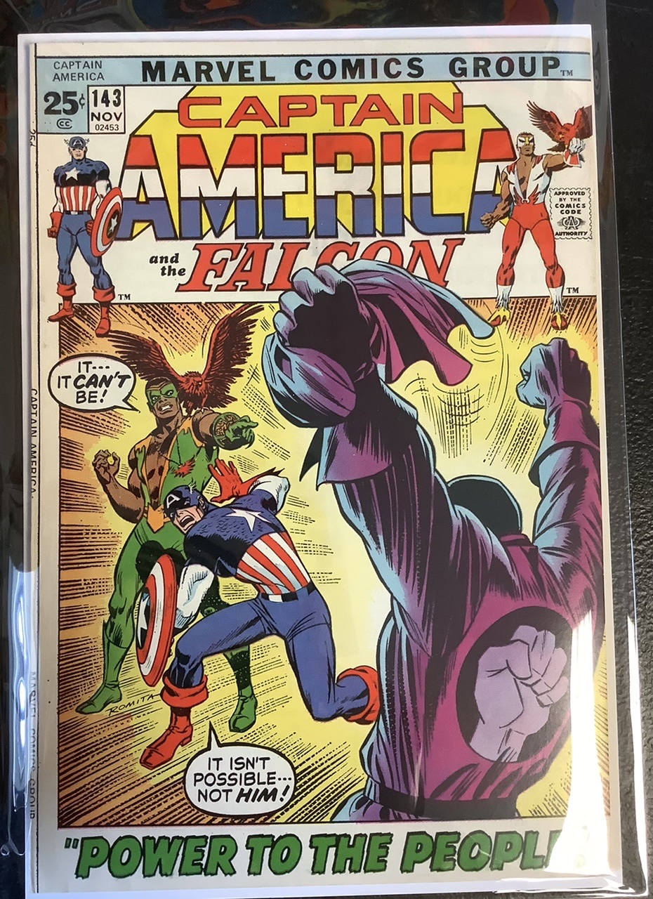 Captain America #143 VF/NM Front Cover