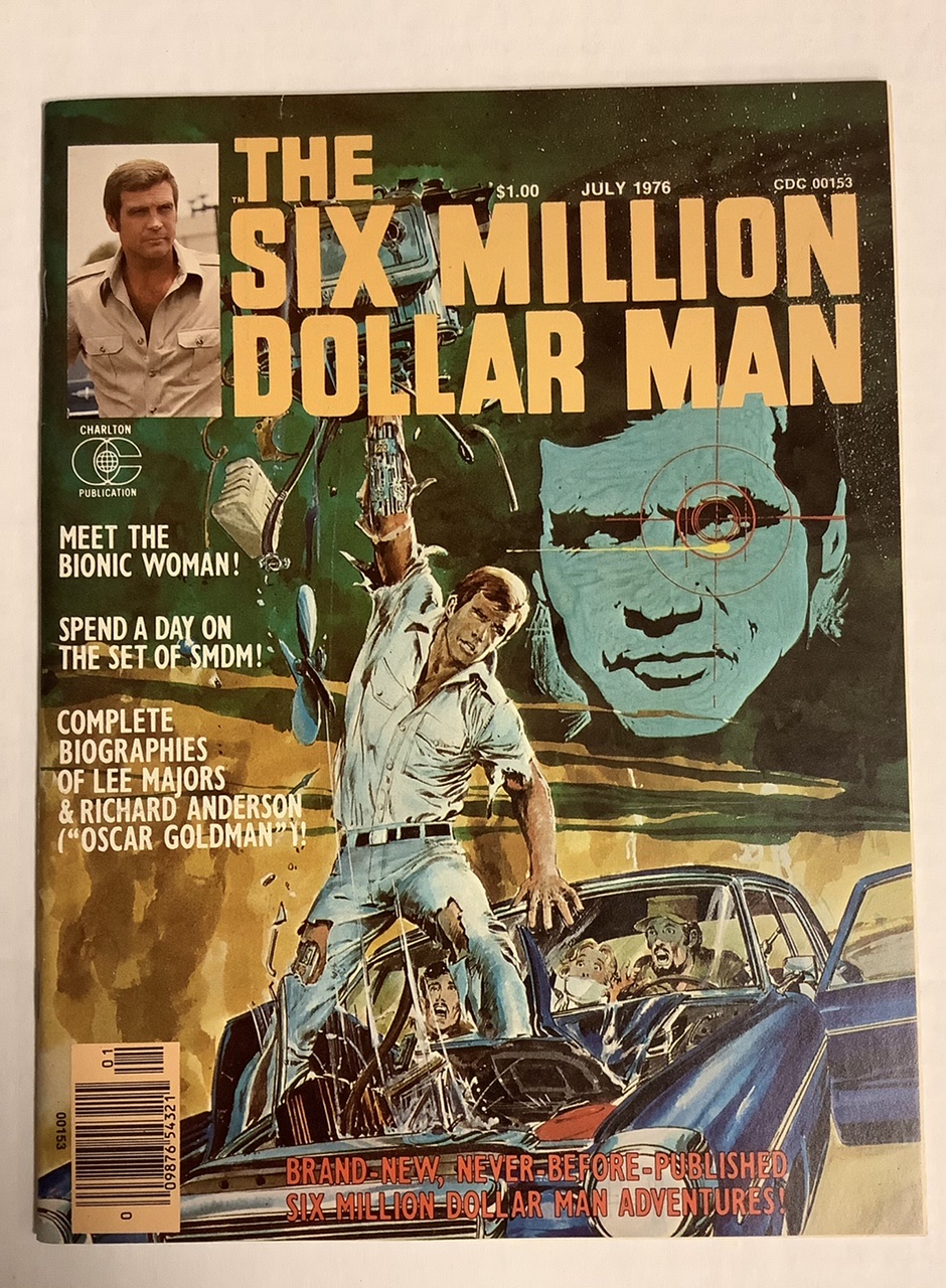 Six Million Dollar Man (Magazine) #1 VF/NM Front Cover