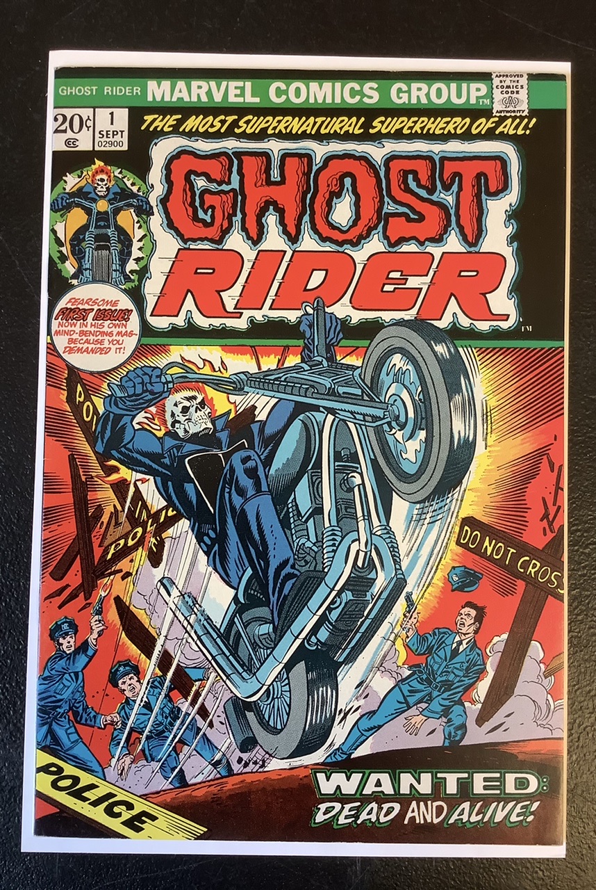 Ghost Rider (Superhero) #1 VF+ Front Cover