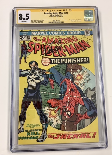 Amazing Spider-Man #129 CGC 8.5 Front Cover