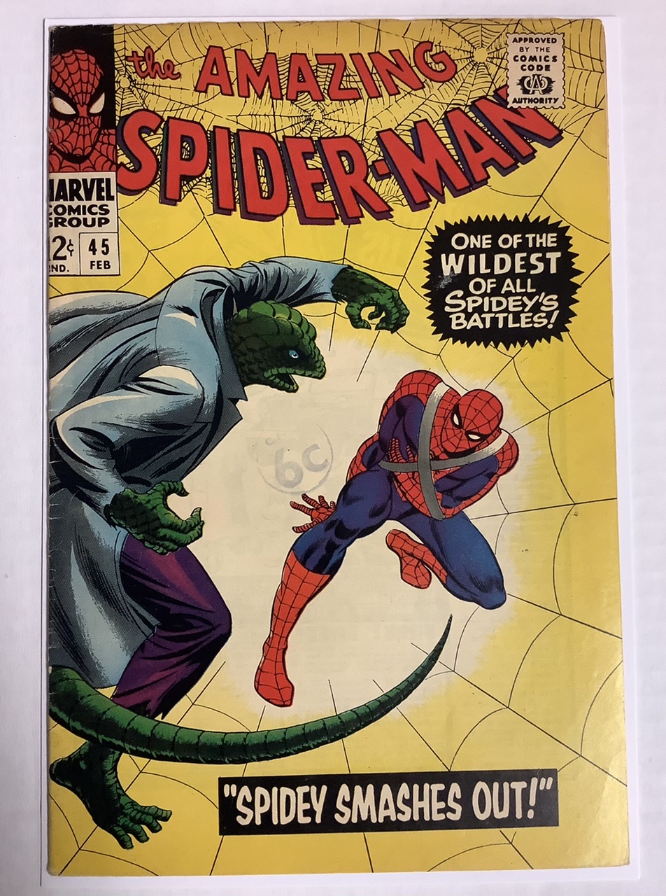 Amazing Spider-Man #45 F Front Cover