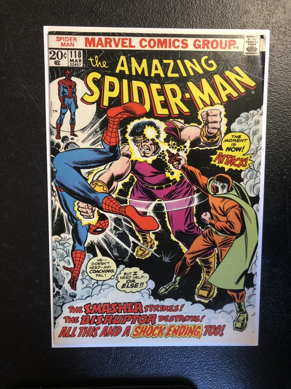 Amazing Spider-Man #118 VF- Front Cover