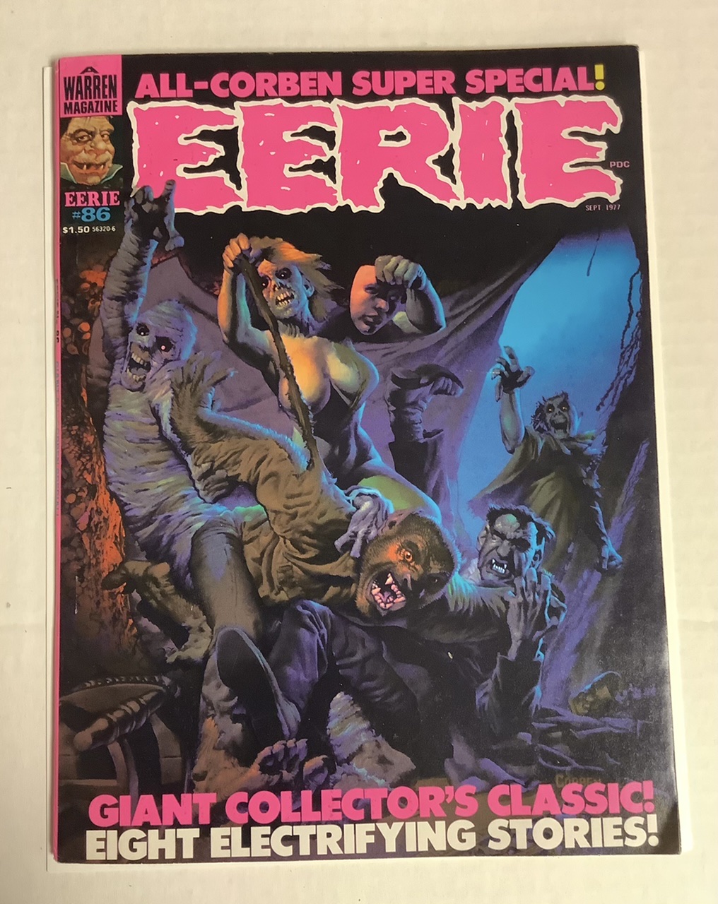 Eerie (Magazine) #86 VF+ Front Cover