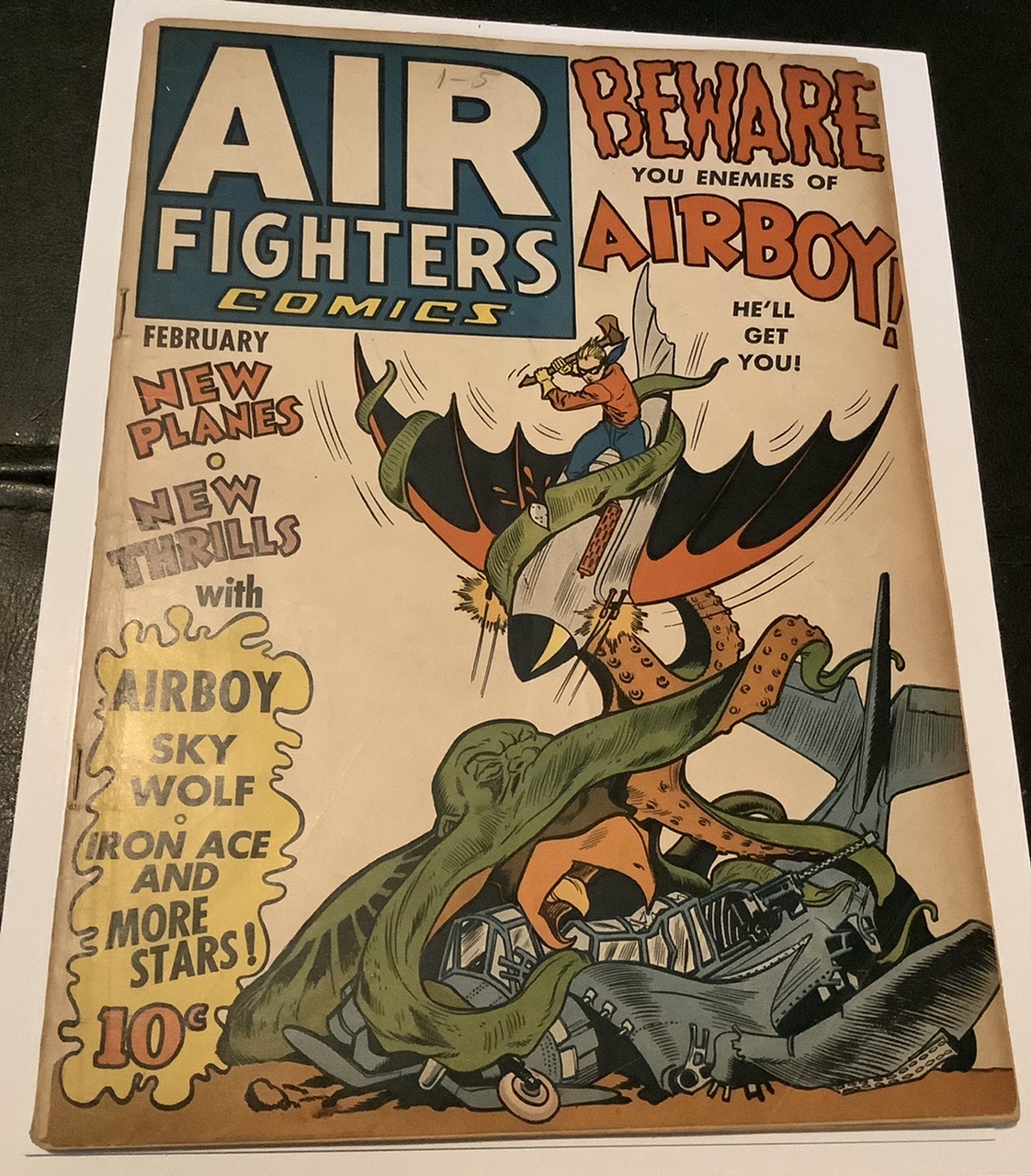 Air Fighters Comics (Vol. 1) #5 VG/F Front Cover