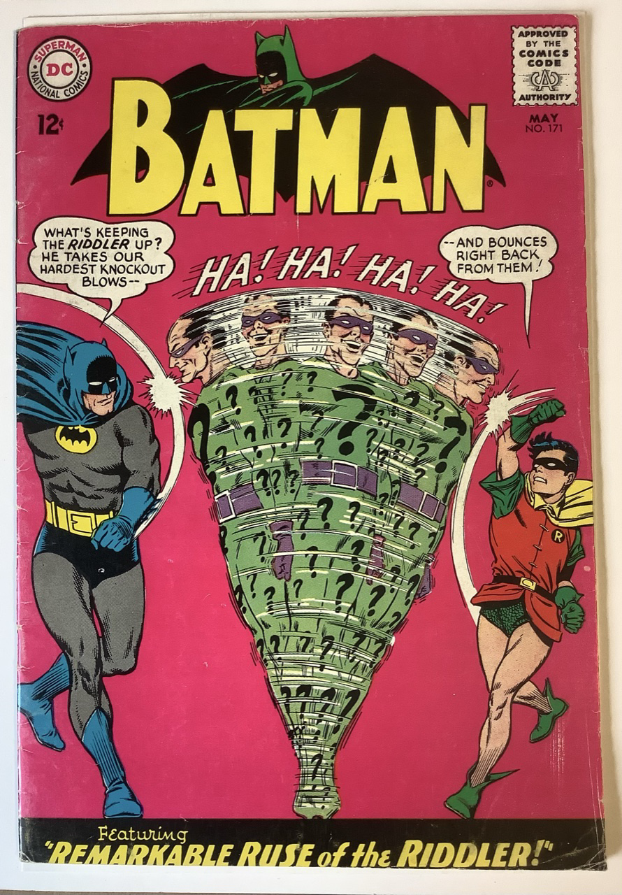 Batman #171 VG+ Front Cover