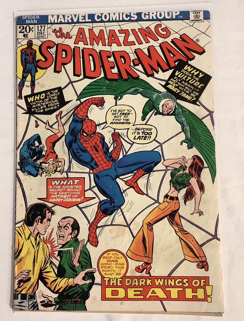 Amazing Spider-Man #127 G/VG Front Cover