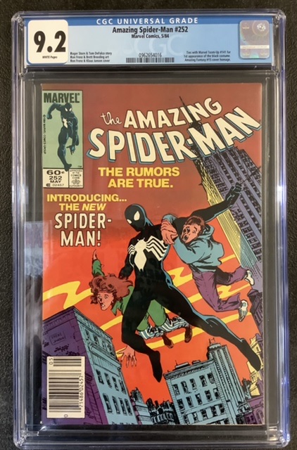 Amazing Spider-Man #252 CGC 9.2 Front Cover