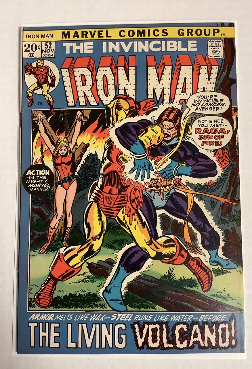 Iron Man #52 VF/NM Front Cover