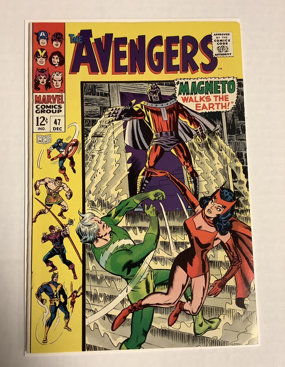 Avengers #47 NM Front Cover