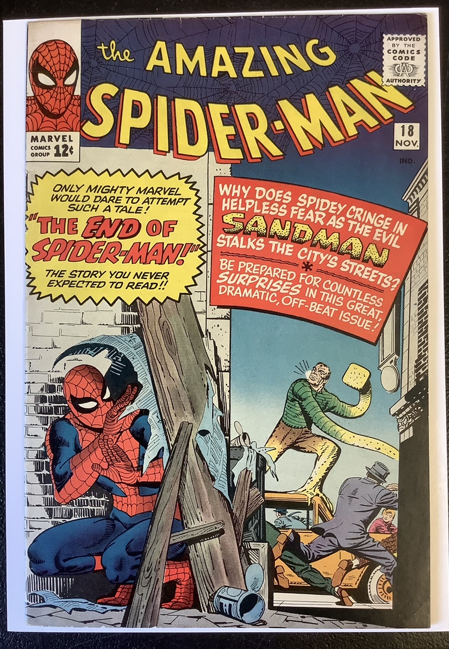 Amazing Spider-Man #18 VF- Front Cover