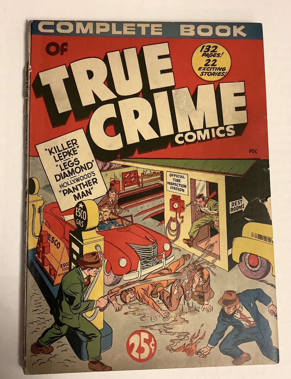 Complete Book of True Crime #1 VG Front Cover