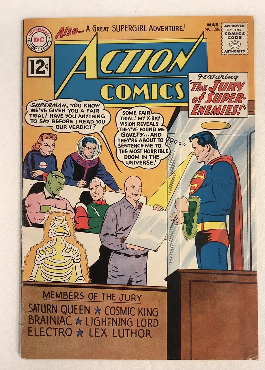 Action Comics #286 F- Front Cover