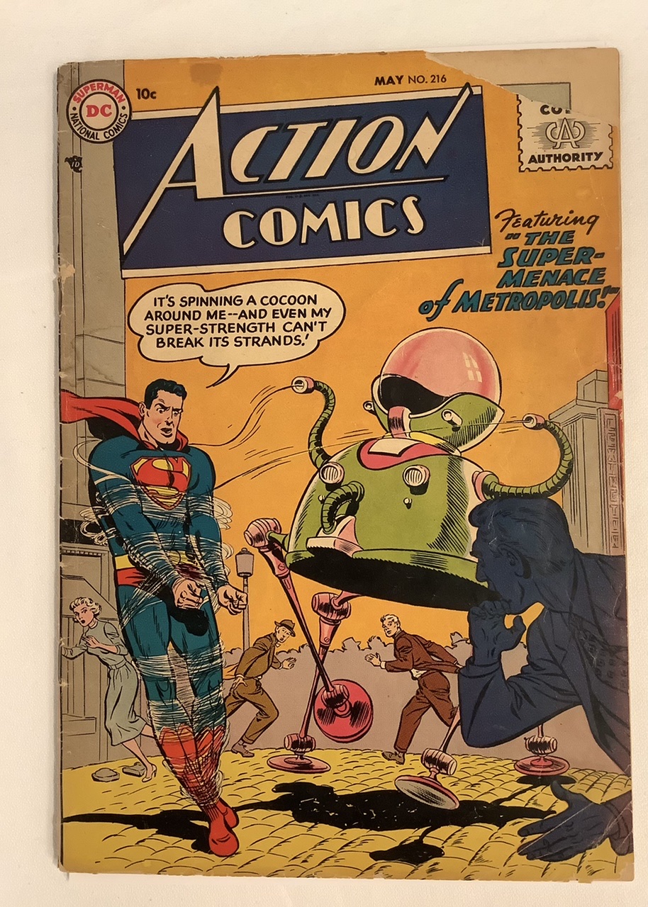 Action Comics #216 G+ Front Cover