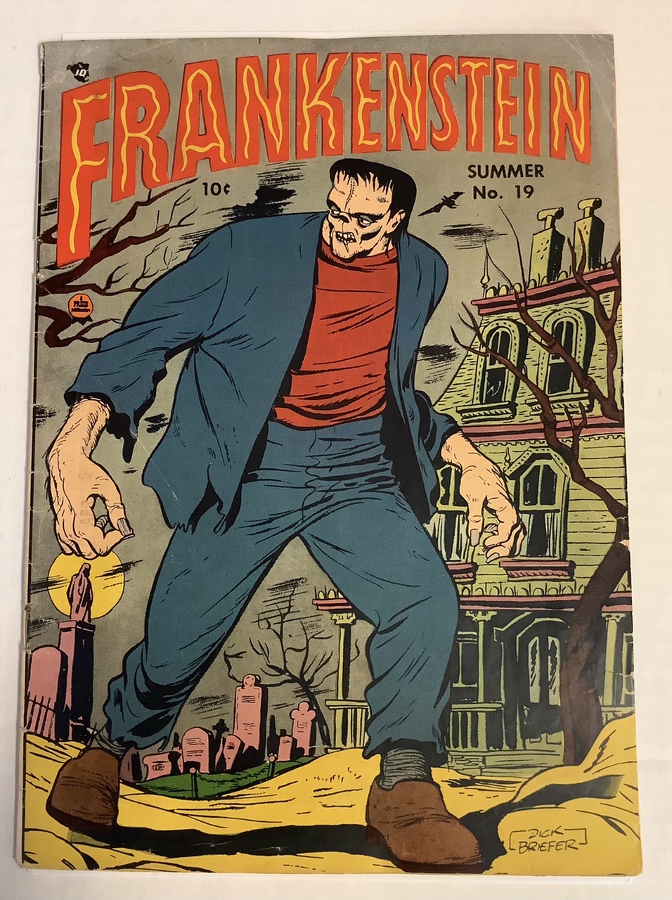 Frankenstein (Prize) #19 VG/F Front Cover