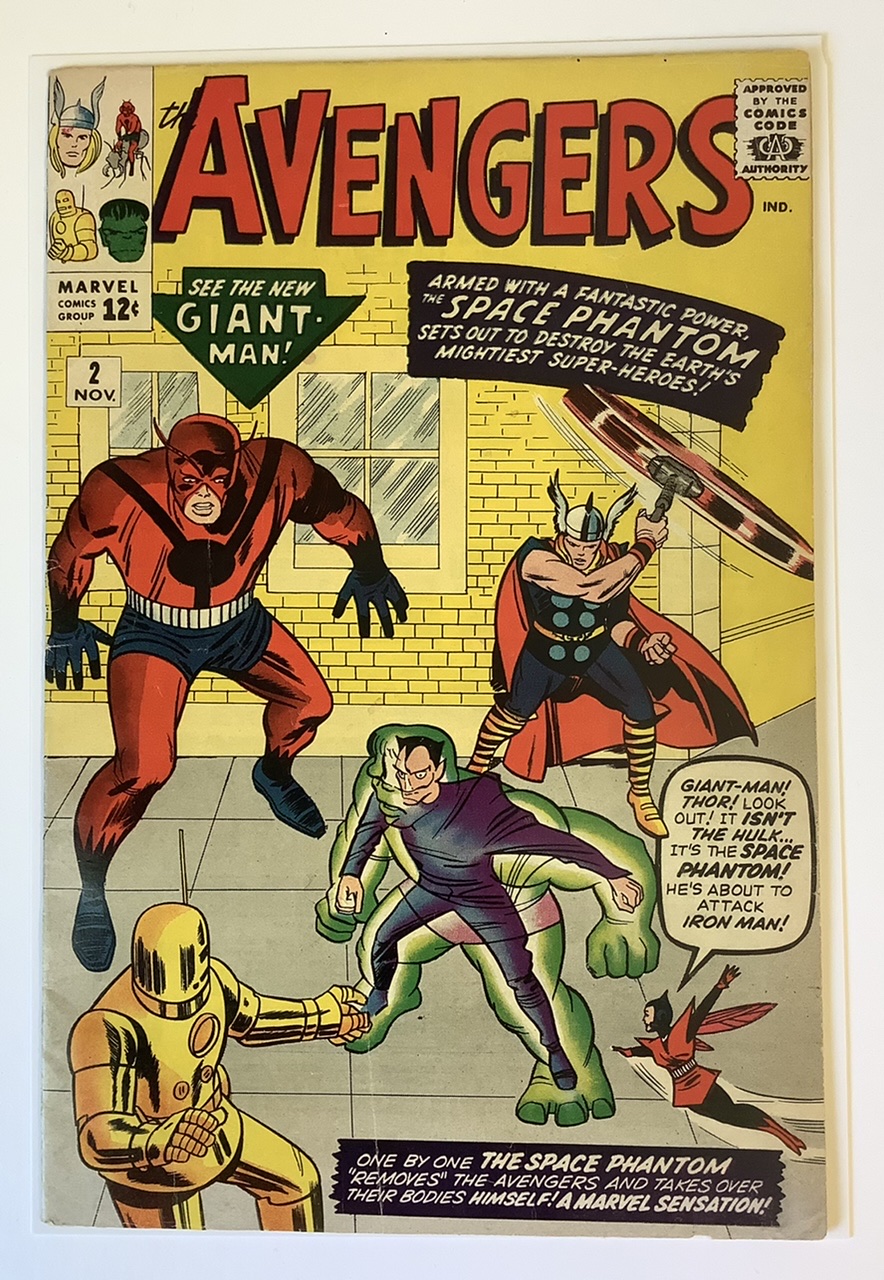 Avengers #2 F+ Front Cover