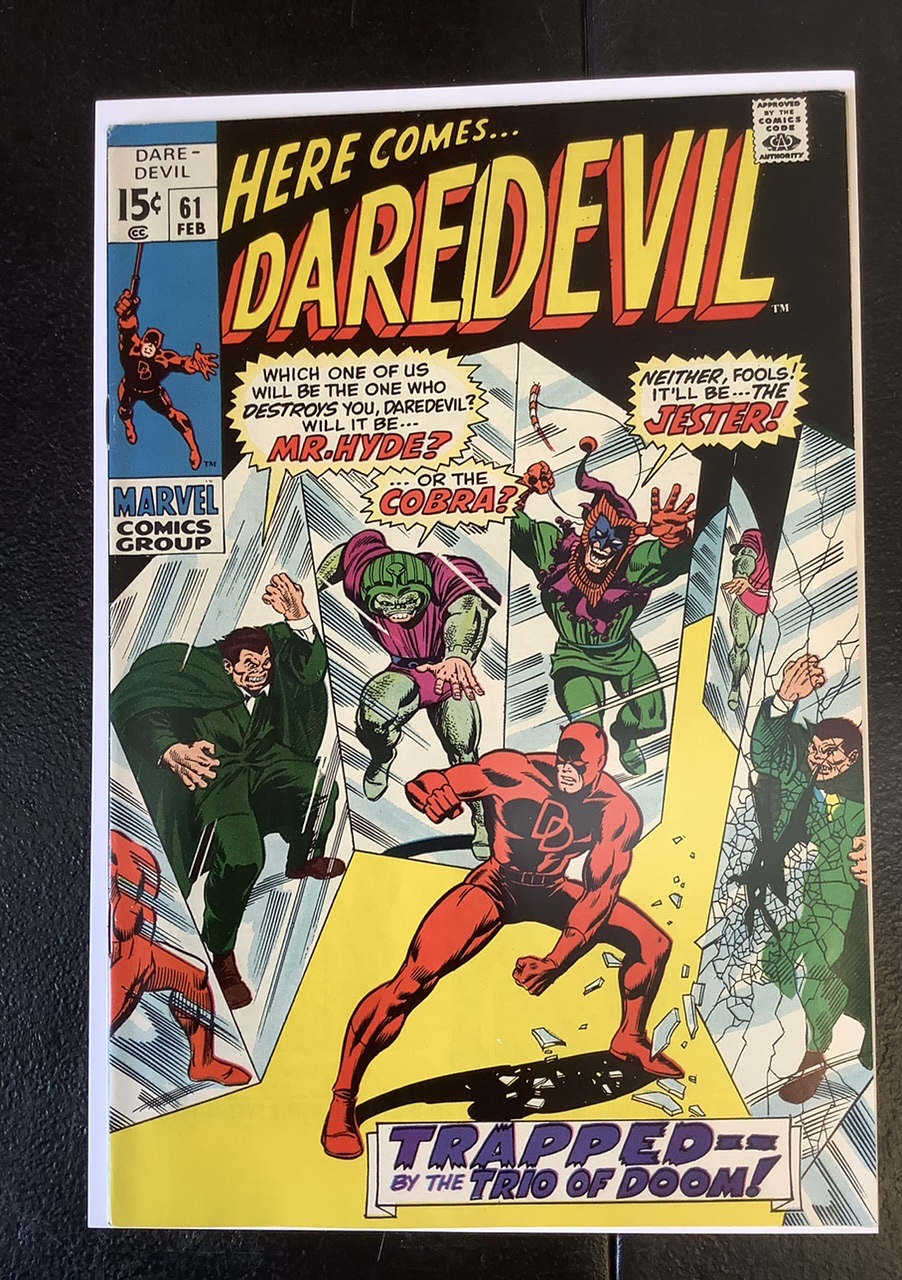 Daredevil #61 VF/NM Front Cover