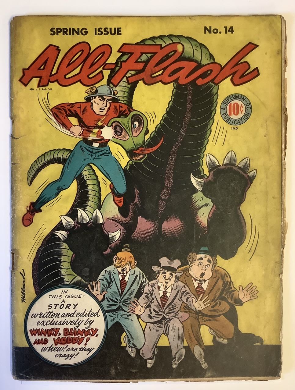 All-Flash #14 G+ Front Cover