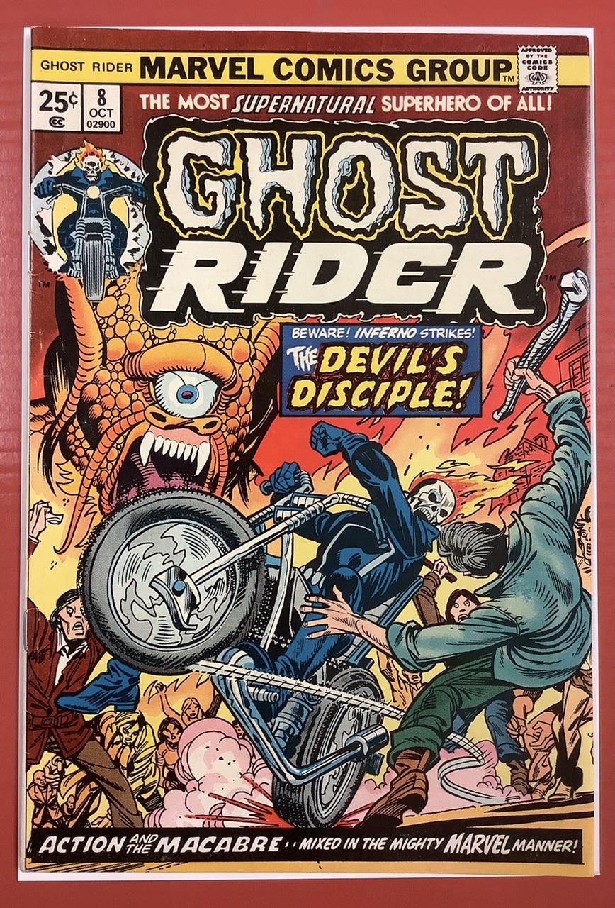 Ghost Rider (Superhero) #8 F/VF Front Cover
