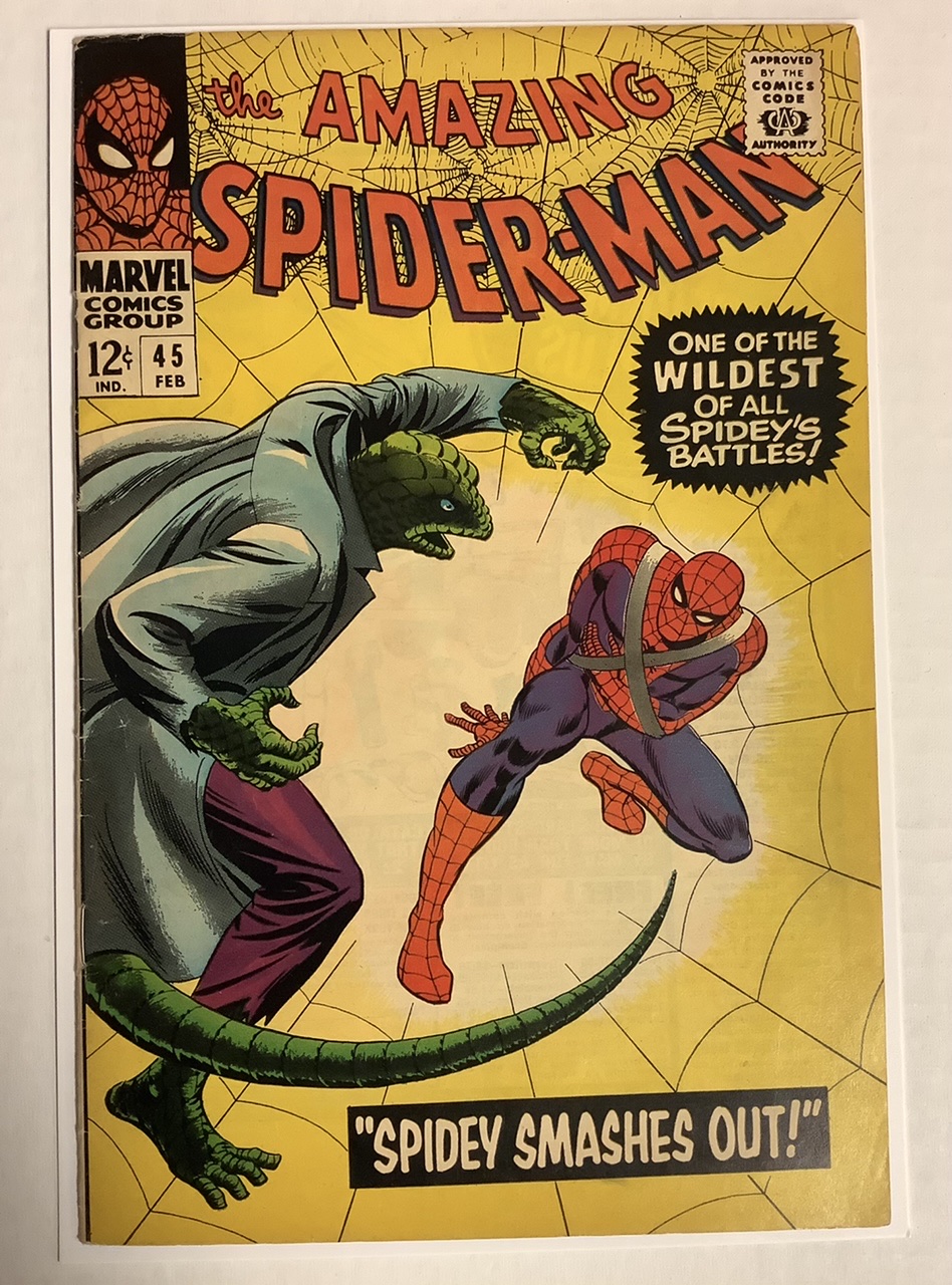 Amazing Spider-Man #45 F+ Front Cover