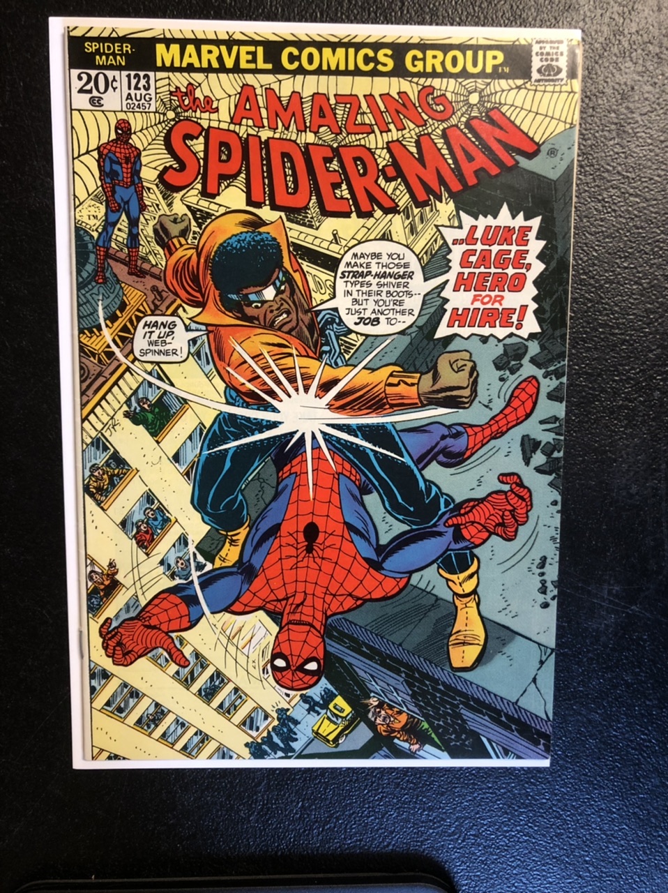 Amazing Spider-Man #123 VF Front Cover