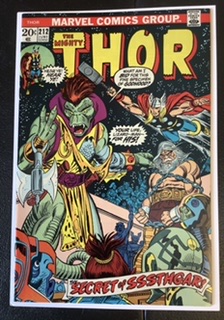 Cover of Thor #212