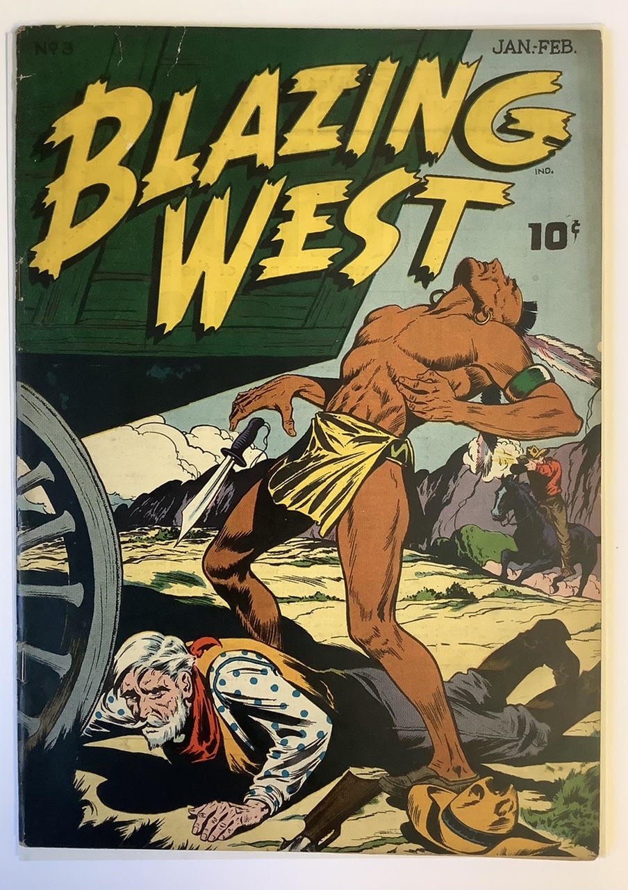 Blazing West #3 F+ Front Cover
