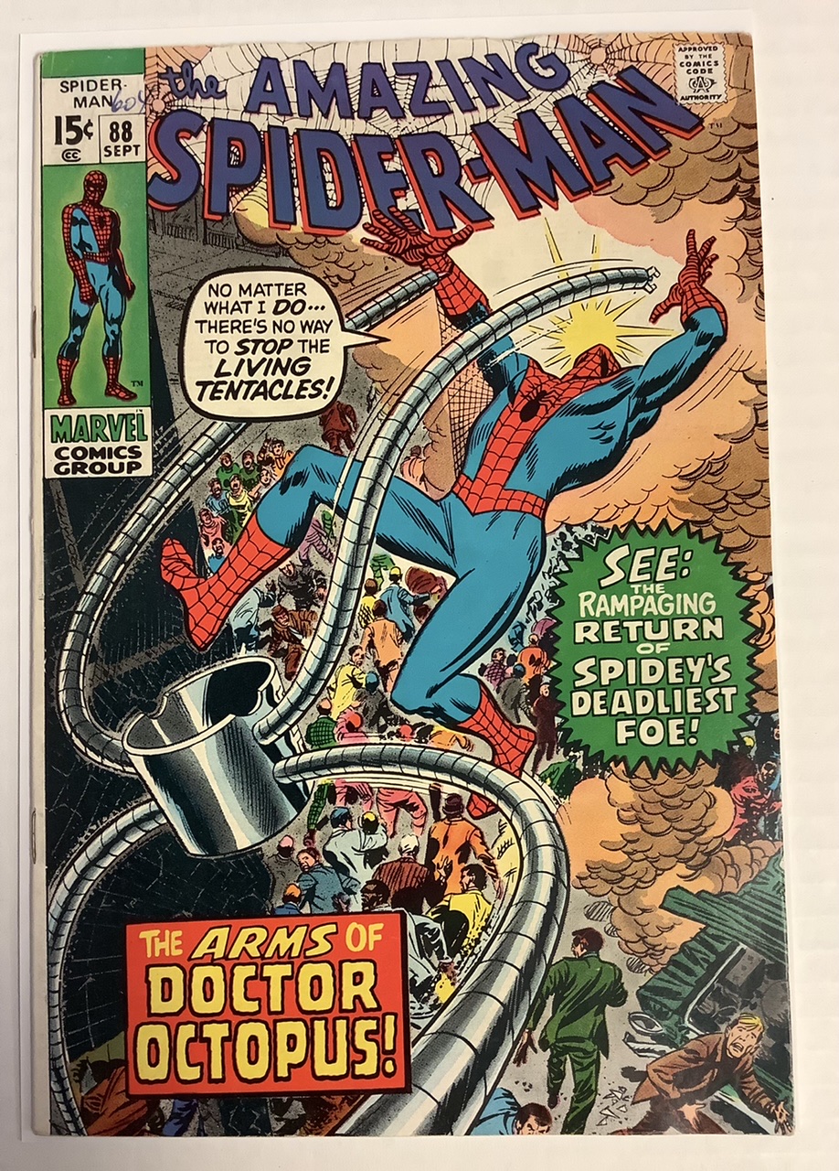 Amazing Spider-Man #88 VF+ Front Cover