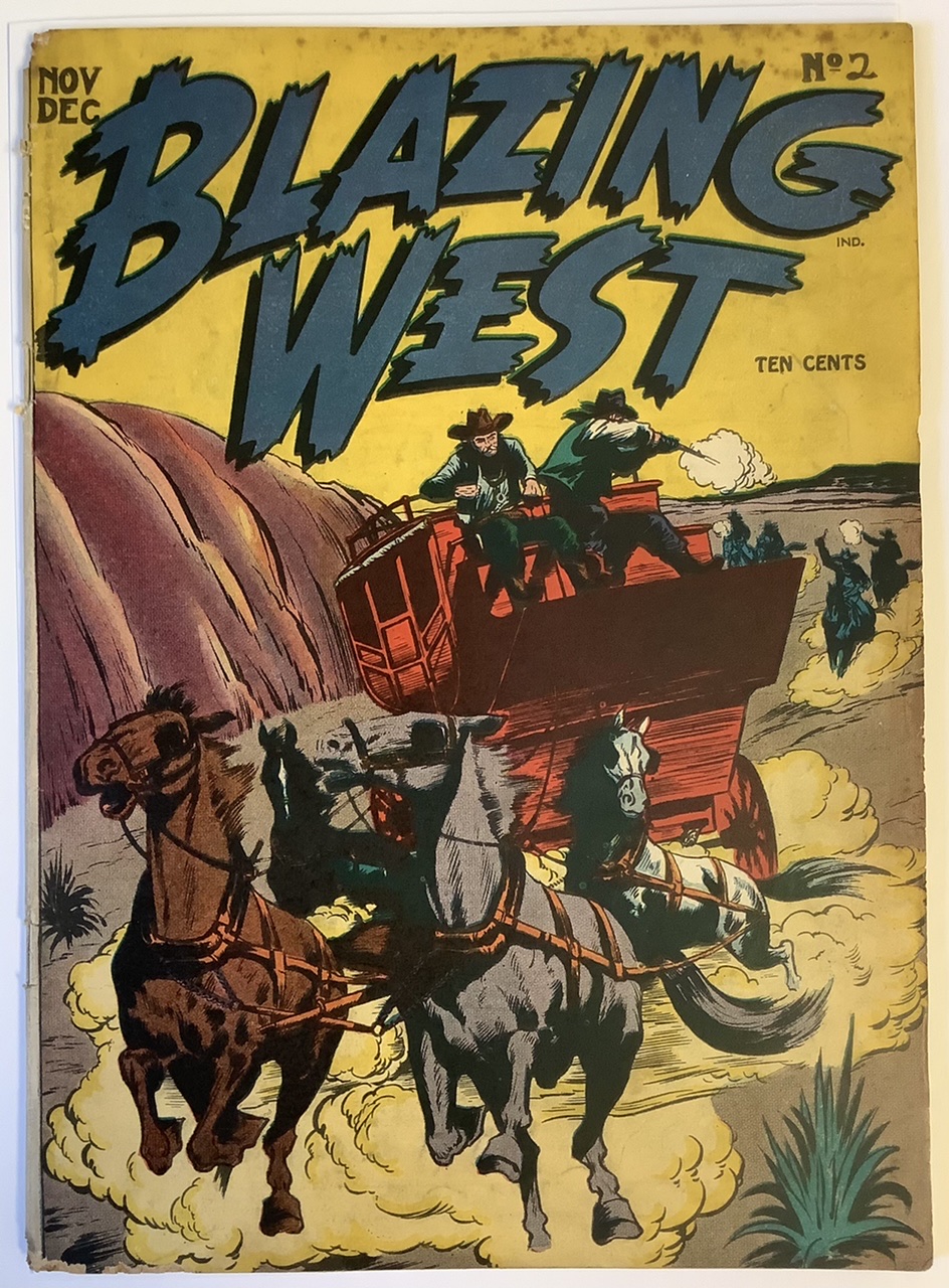 Blazing West #2 VG+ Front Cover