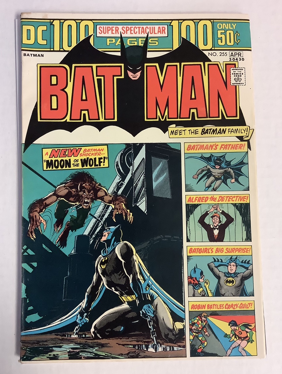 Batman #255 VF- Front Cover
