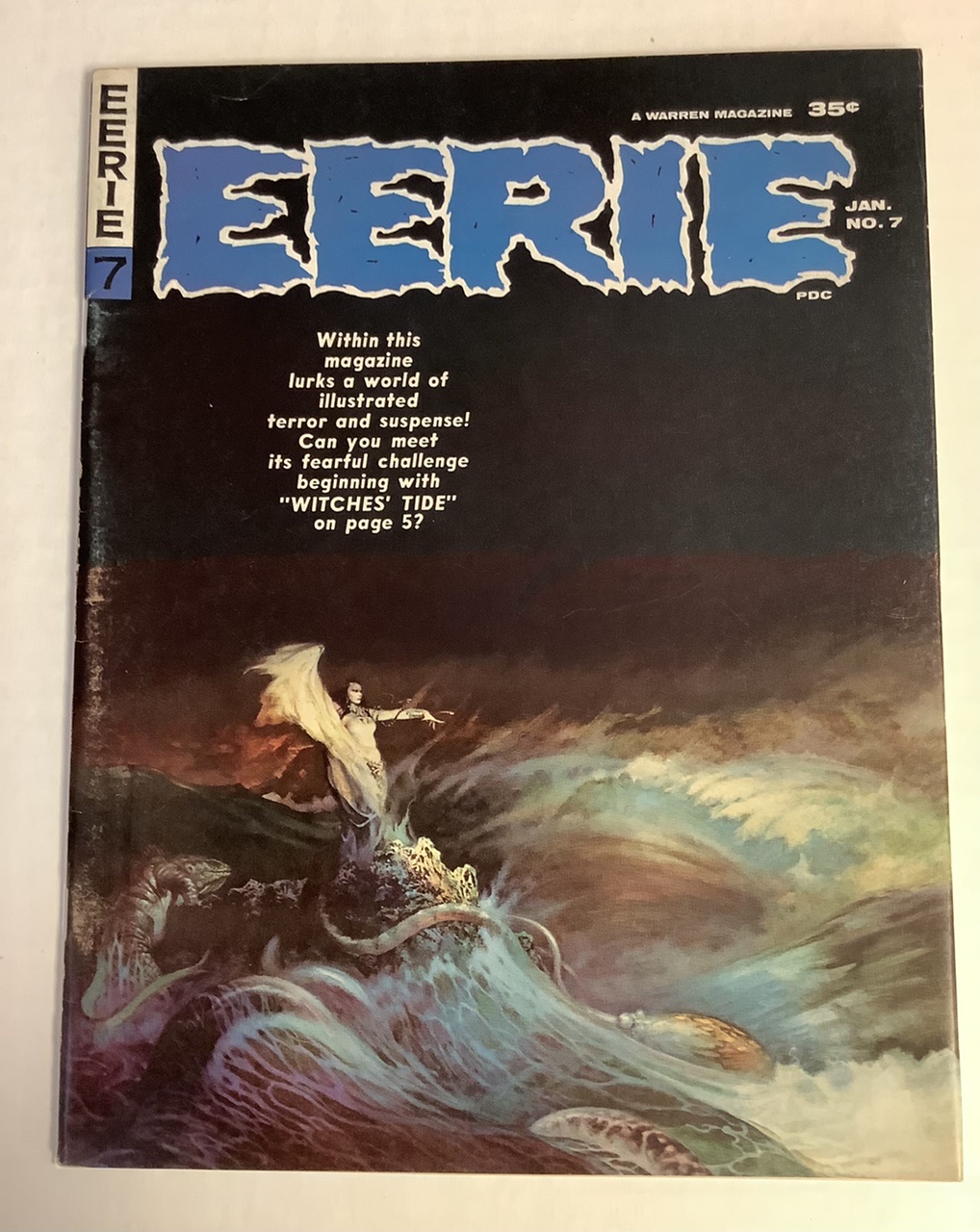 Eerie (Magazine) #7 VG+ Front Cover