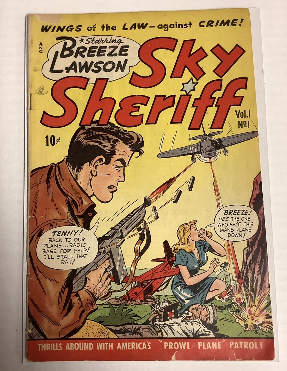 Sky Sheriff #1 F- Front Cover