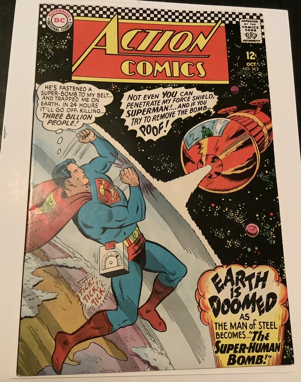 Action Comics #342 NM- Front Cover