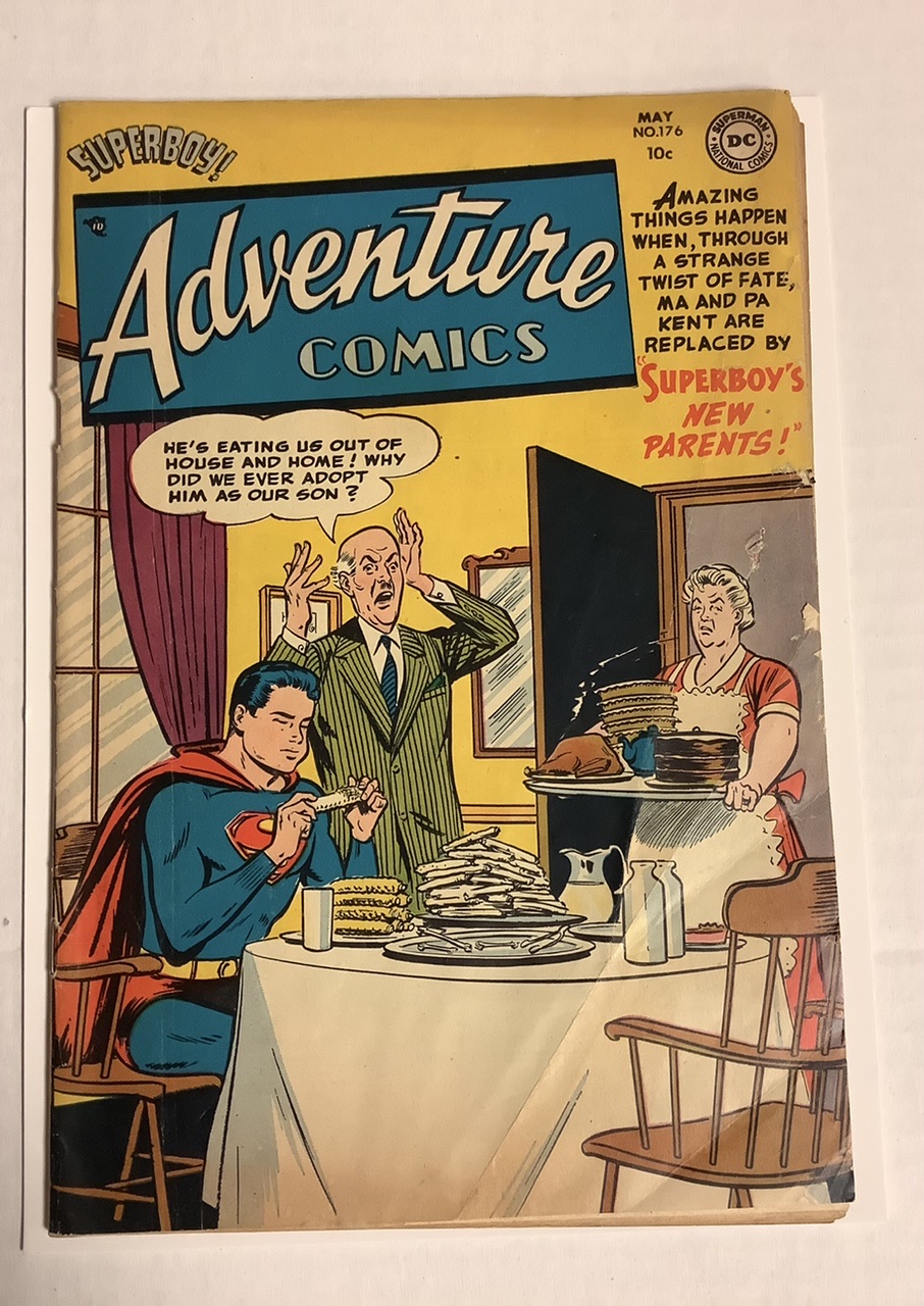 Adventure Comics #176 VG+ Front Cover