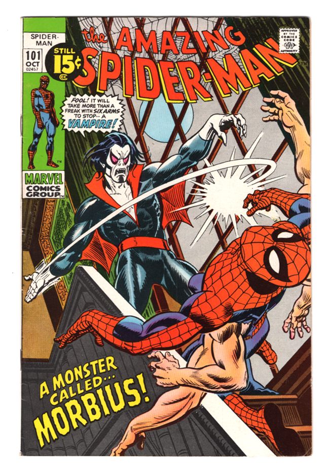Amazing Spider-Man #101 VF- Front Cover