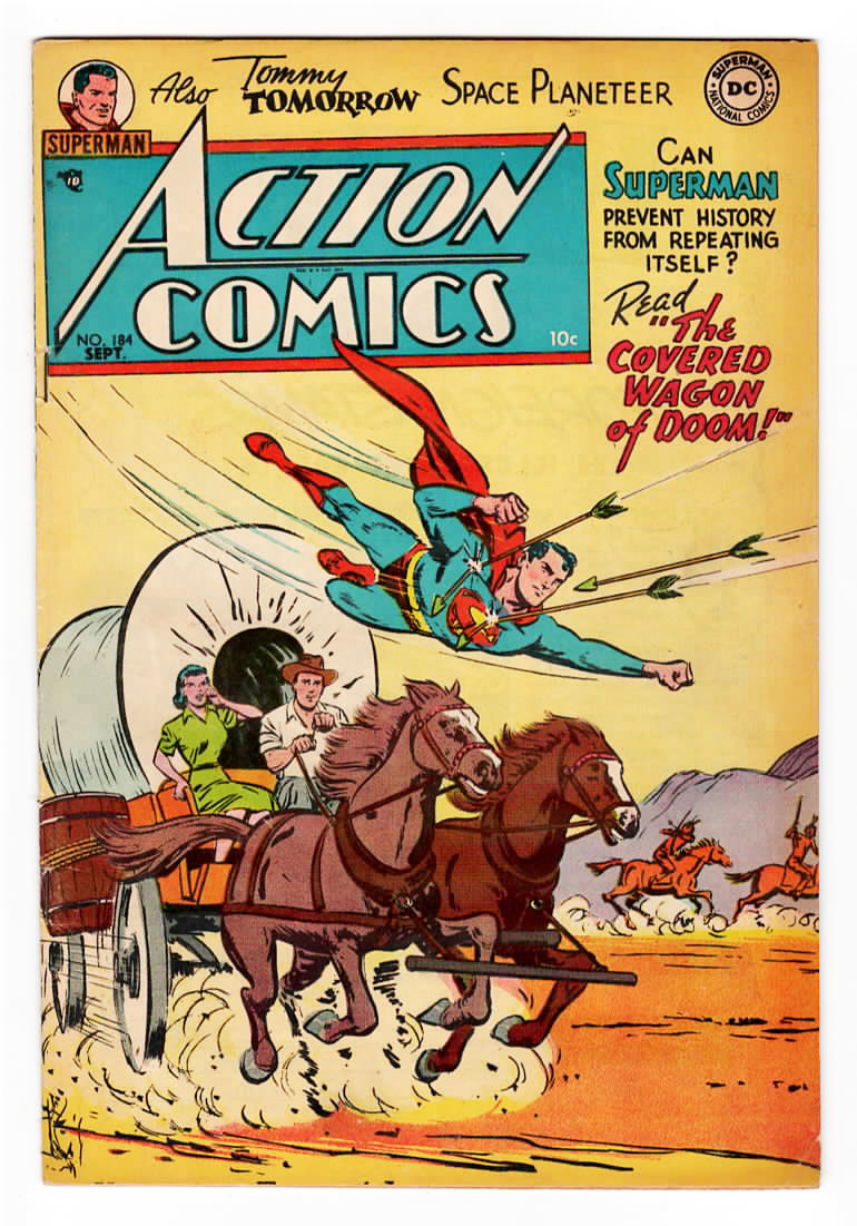 Action Comics #184 VF Front Cover
