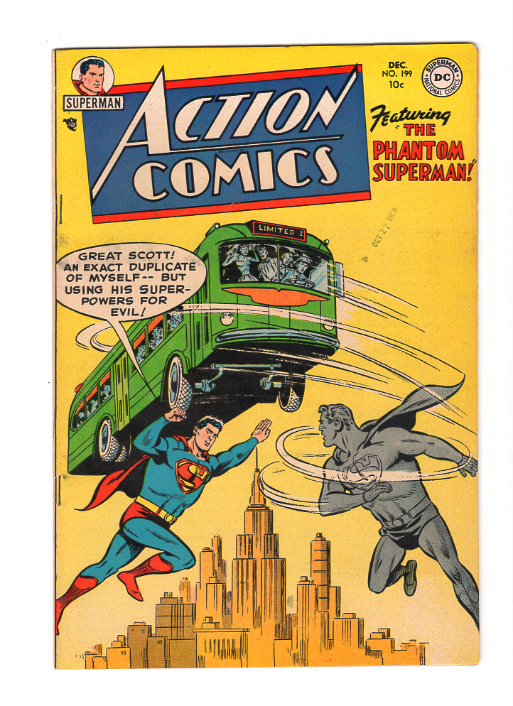 Action Comics #199 VF+ Front Cover
