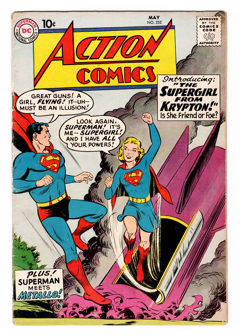 Action Comics #252 F- Front Cover