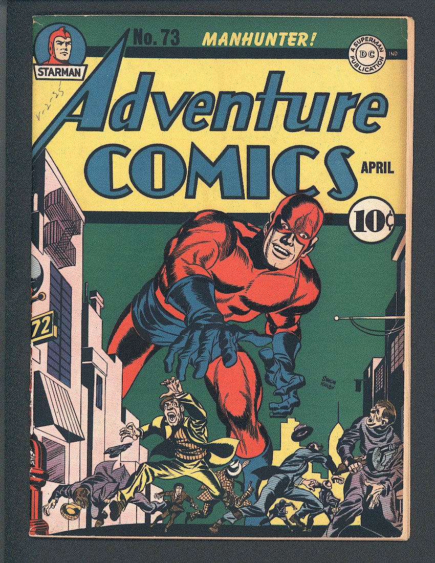 Adventure Comics #73 F+ Front Cover