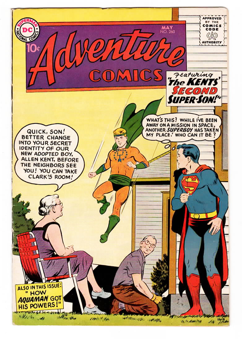 Adventure Comics #260 F+ Front Cover