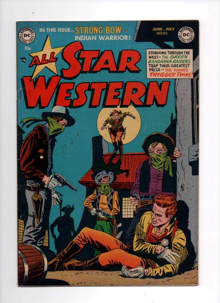 All Star Western(Golden Age) #65 VF/VF+ Front Cover