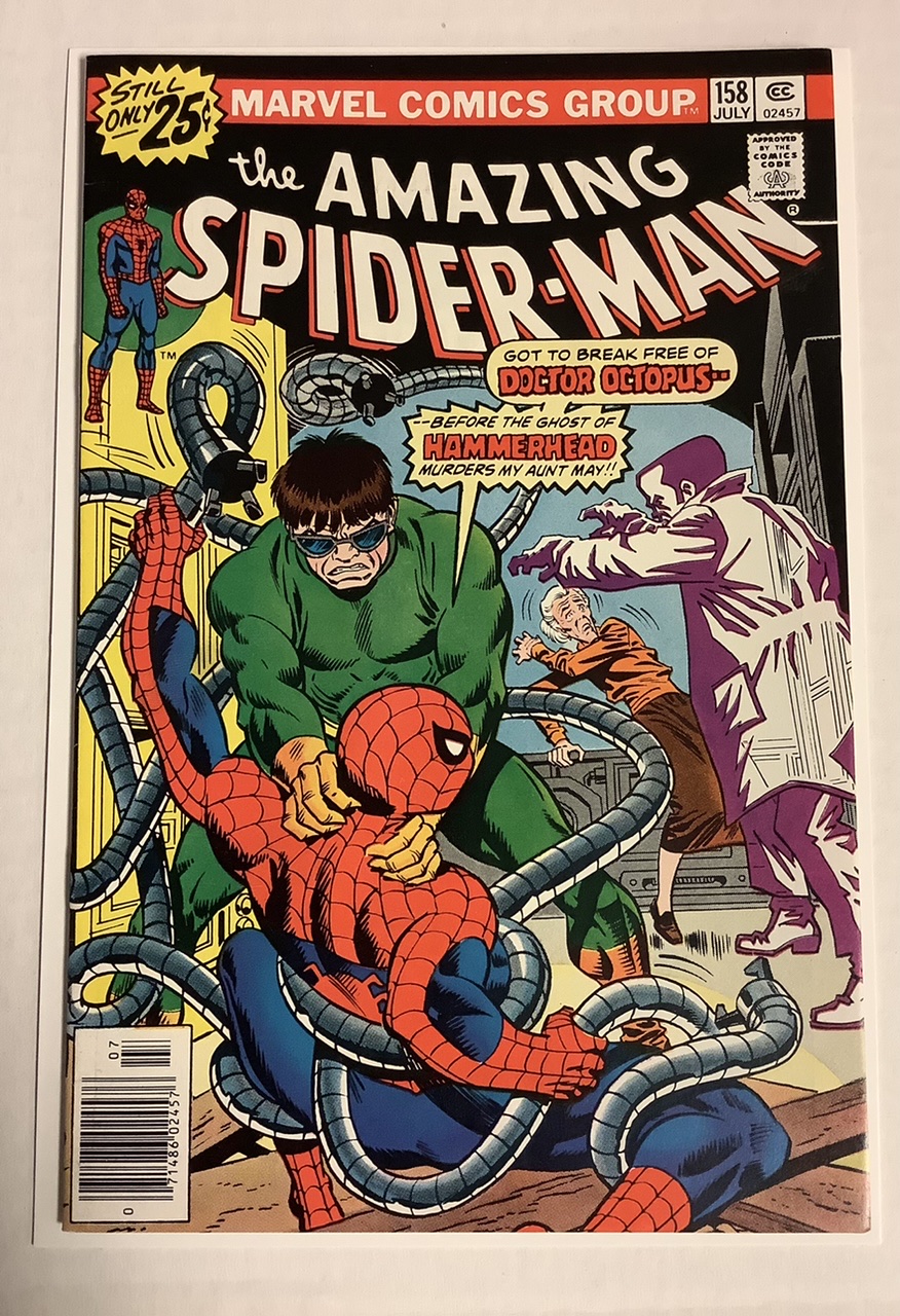 Amazing Spider-Man #158 VF/NM Front Cover