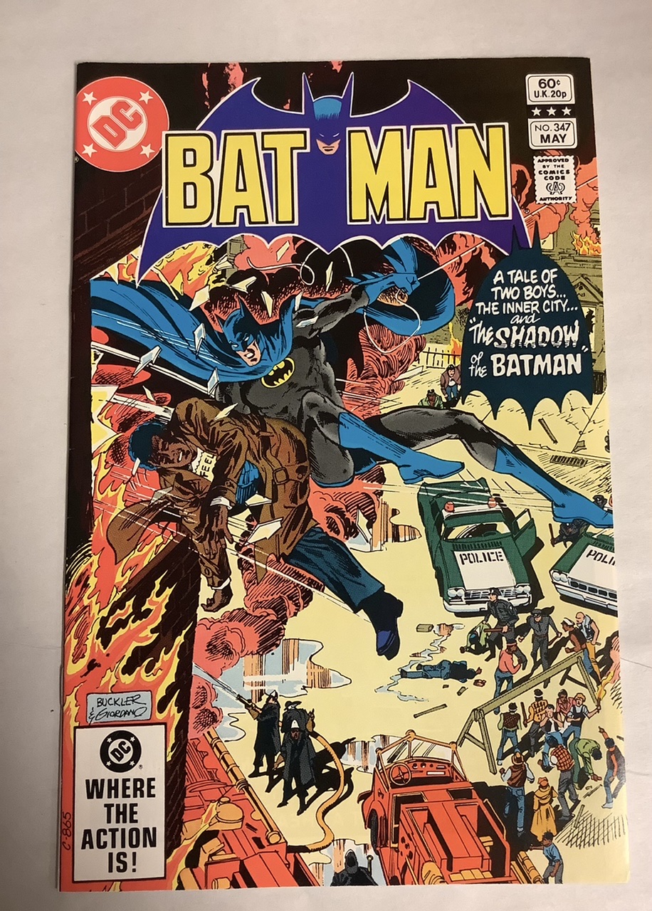 Batman #347 NM Front Cover
