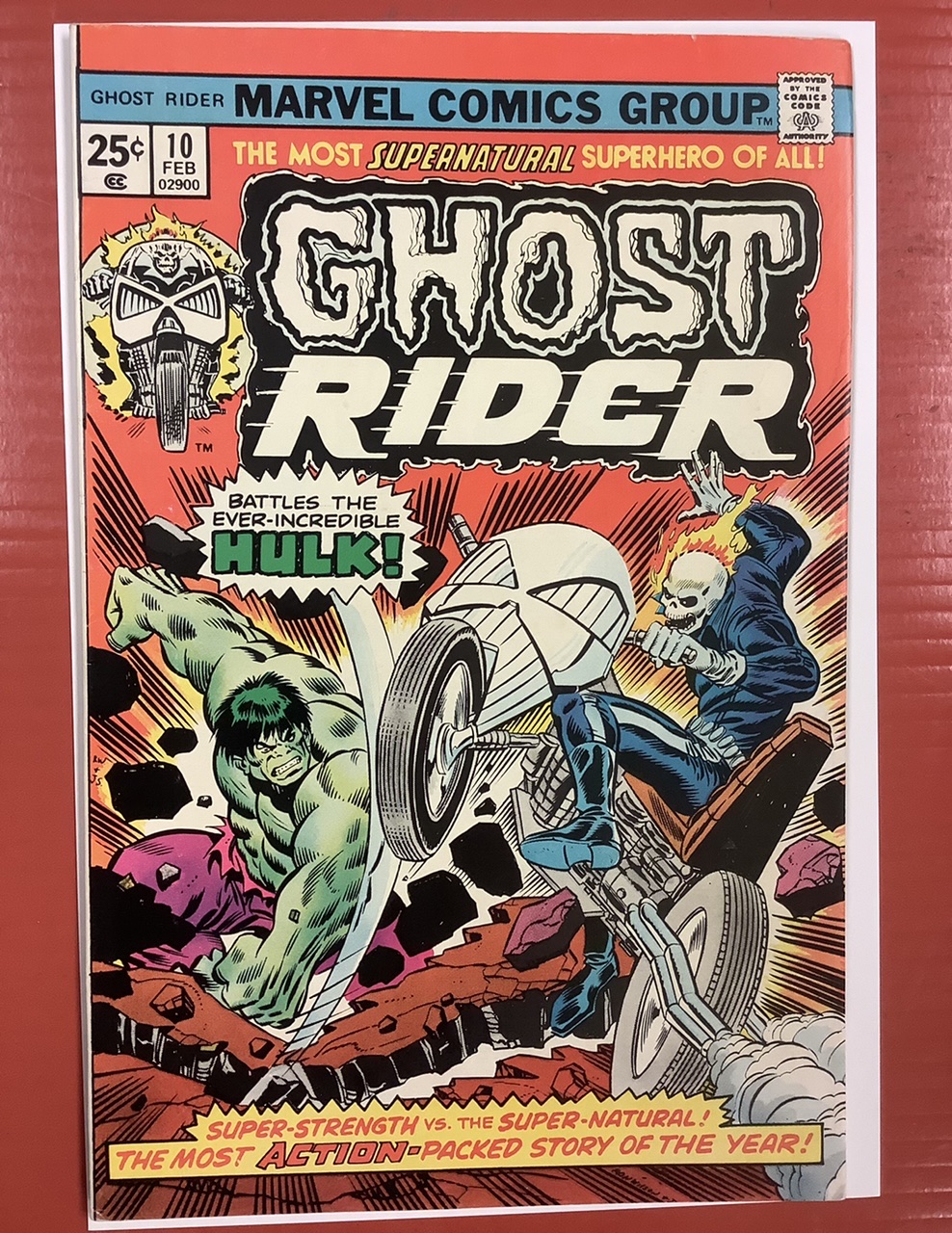 Ghost Rider (Superhero) #10 F Front Cover